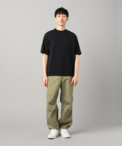 COMME CA MEN（コムサメン）の「和紙天竺 Tシャツ（Tシャツ/カットソー・メンズ・ブラック/ホワイト/グレー/チャコールグレー・L/M）」の15枚目の写真