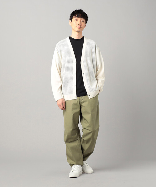 COMME CA MEN（コムサメン）の「和紙天竺 Tシャツ（Tシャツ/カットソー・メンズ・ブラック/ホワイト/グレー/チャコールグレー・L/M）」の16枚目の写真