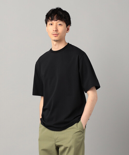 COMME CA MEN（コムサメン）の「和紙天竺 Tシャツ（Tシャツ/カットソー・メンズ・ブラック/ホワイト/グレー/チャコールグレー・L/M）」の17枚目の写真