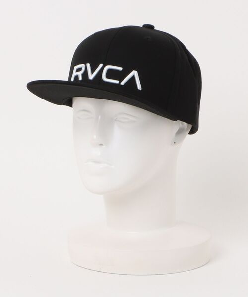 RVCA(ルーカ)の「RVCA/ルーカ キャップ TWILL SNAPBACKⅡ BF041-950(キャップ・メンズ・ブラック×ホワイト/ブラウン/ブラック×ブラック/ナチュラル・FREE)」の14枚目の写真
