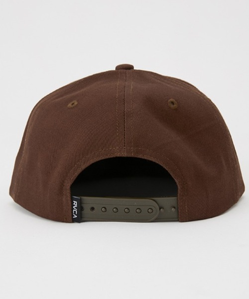 RVCA(ルーカ)の「RVCA/ルーカ キャップ TWILL SNAPBACKⅡ BF041-950(キャップ・メンズ・ブラック×ホワイト/ブラウン/ブラック×ブラック/ナチュラル・FREE)」の17枚目の写真