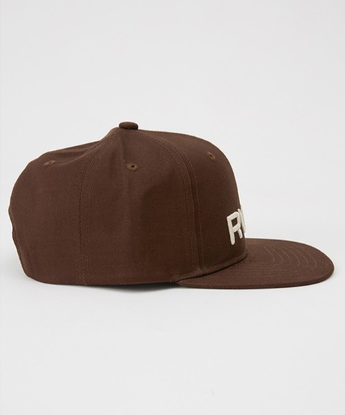 RVCA(ルーカ)の「RVCA/ルーカ キャップ TWILL SNAPBACKⅡ BF041-950(キャップ・メンズ・ブラック×ホワイト/ブラウン/ブラック×ブラック/ナチュラル・FREE)」の15枚目の写真