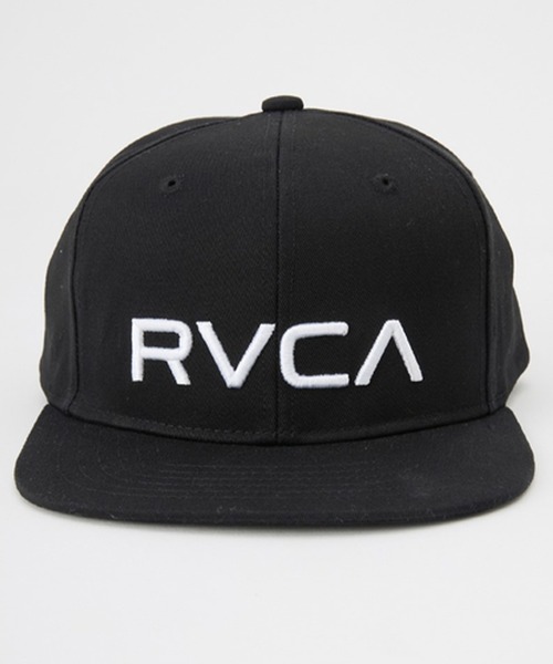 RVCA(ルーカ)の「RVCA/ルーカ キャップ TWILL SNAPBACKⅡ BF041-950(キャップ・メンズ・ブラック×ホワイト/ブラウン/ブラック×ブラック/ナチュラル・FREE)」の11枚目の写真