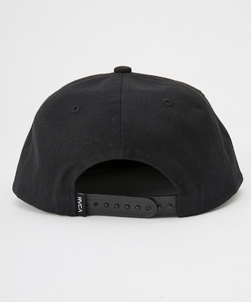 RVCA(ルーカ)の「RVCA/ルーカ キャップ TWILL SNAPBACKⅡ BF041-950(キャップ・メンズ・ブラック×ホワイト/ブラウン/ブラック×ブラック/ナチュラル・FREE)」の10枚目の写真