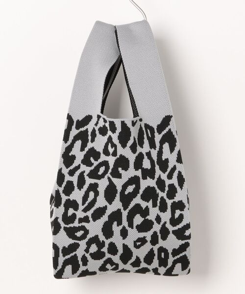SLOWER(スロウワー)の「SLOWER/スロウワー PEBBLE KNIT BAG Cape(トートバッグ・メンズ・チェック/ブラウン/グレー/その他2/ドット・FREE)」の12枚目の写真