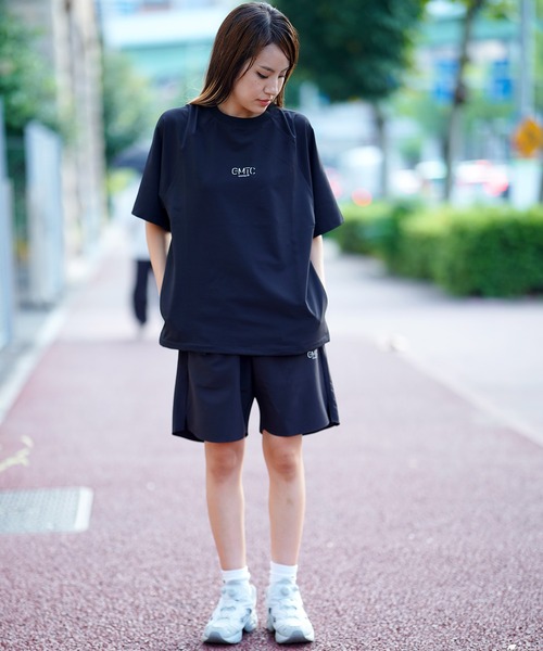 THE MILES(ザ マイルズ)の「GYMTEC 4WAYストレッチワークアウト 半袖ピステ(Tシャツ/カットソー・メンズ・ネイビー/ブラック/ライトグレー/ダークグレー・MEDIUM/LARGE/X-LARGE)」の15枚目の写真
