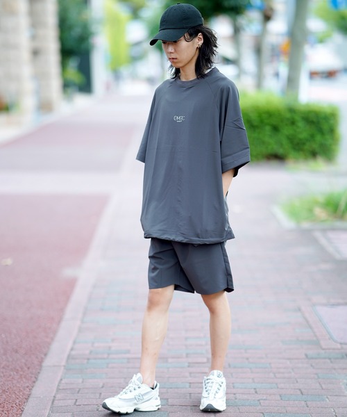 THE MILES(ザ マイルズ)の「GYMTEC 4WAYストレッチワークアウト 半袖ピステ(Tシャツ/カットソー・メンズ・ネイビー/ブラック/ライトグレー/ダークグレー・MEDIUM/LARGE/X-LARGE)」の21枚目の写真
