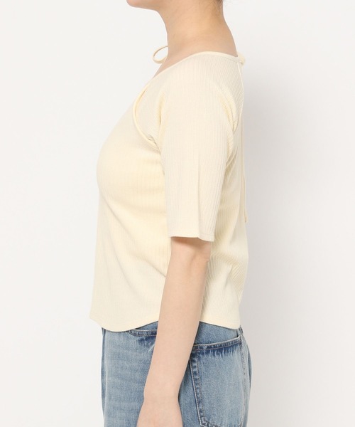 セール】ネックデザインタイト5S 323124（Tシャツ/カットソー