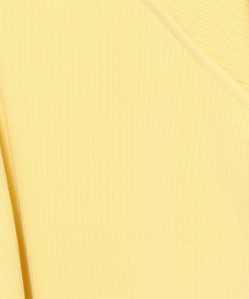 LOWRYS FARM(ローリーズファーム)の「ネックデザインタイト5S 323124(Tシャツ/カットソー・レディース・イエロー/ブラック/ホワイト・FREE)」の13枚目の写真