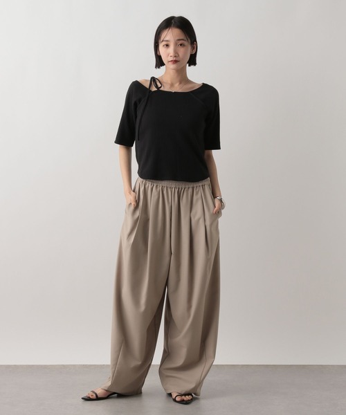 セール】ネックデザインタイト5S 323124（Tシャツ/カットソー