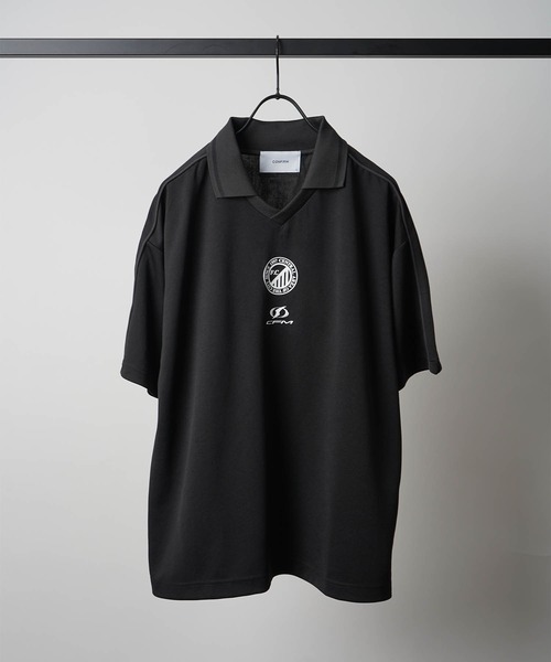 セール】25SS フロントプリント サイドライン ユニフォーム半袖Tシャツ