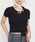 LAGUA GEM�i���O�A�W�F���j�́uNECK RIBBON CROP T�V���c�iT�V���c/�J�b�g�\�[�j�v�b�u���b�N