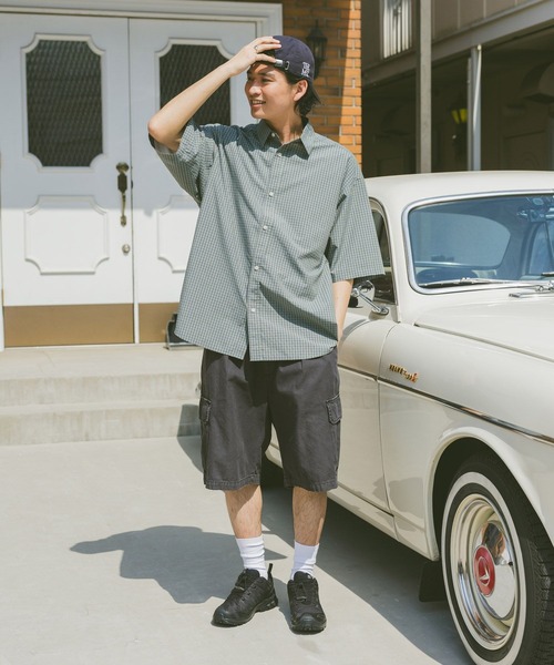 RAGEBLUE（レイジブルー）の「ヴィンテージライクデニム/ミリタリーカーゴショーツ（カーゴパンツ・メンズ・カーキ/ブラック/ブルー/ネイビー/ダークグレー・SMALL/MEDIUM/LARGE）」の11枚目の写真