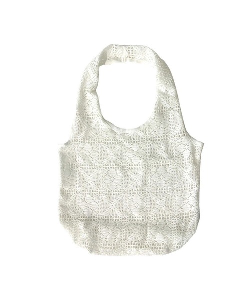 ROOTOTE（ルートート）の「ルートート / SC.ルーショッパーグランデ.レース-A（エコバッグ/サブバッグ・レディース・ホワイト/キナリ・FREE）」の3枚目の写真