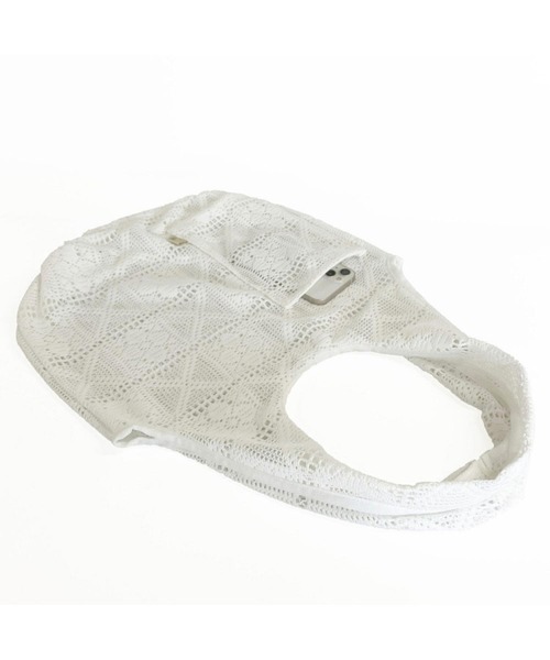 ROOTOTE（ルートート）の「ルートート / SC.ルーショッパーグランデ.レース-A（エコバッグ/サブバッグ・レディース・ホワイト/キナリ・FREE）」の7枚目の写真