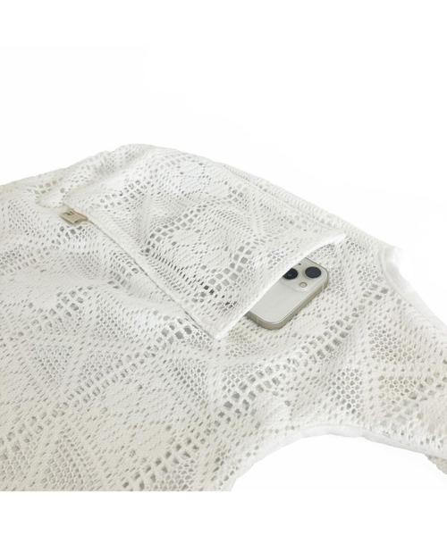 ROOTOTE（ルートート）の「ルートート / SC.ルーショッパーグランデ.レース-A（エコバッグ/サブバッグ・レディース・ホワイト/キナリ・FREE）」の8枚目の写真