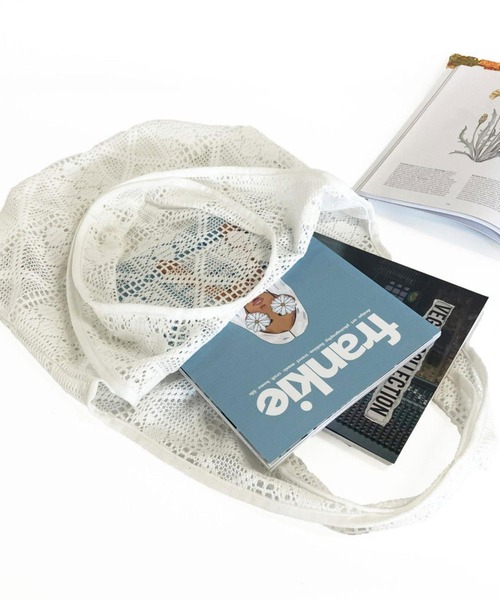 ROOTOTE（ルートート）の「ルートート / SC.ルーショッパーグランデ.レース-A（エコバッグ/サブバッグ・レディース・ホワイト/キナリ・FREE）」の15枚目の写真