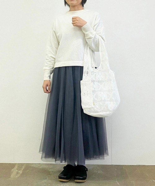 ROOTOTE（ルートート）の「ルートート / SC.ルーショッパーグランデ.レース-A（エコバッグ/サブバッグ・レディース・ホワイト/キナリ・FREE）」の21枚目の写真