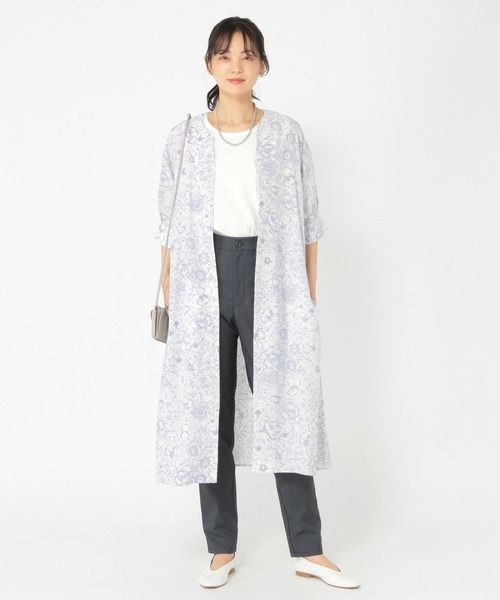 ウタオ》ボタニカル柄ワンピース 