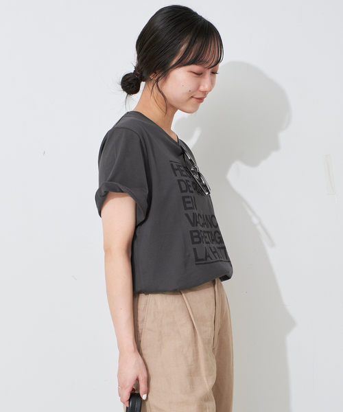 セール】LA HUTTE/ラ ユット SLOBE別注 ロゴTEE（Tシャツ