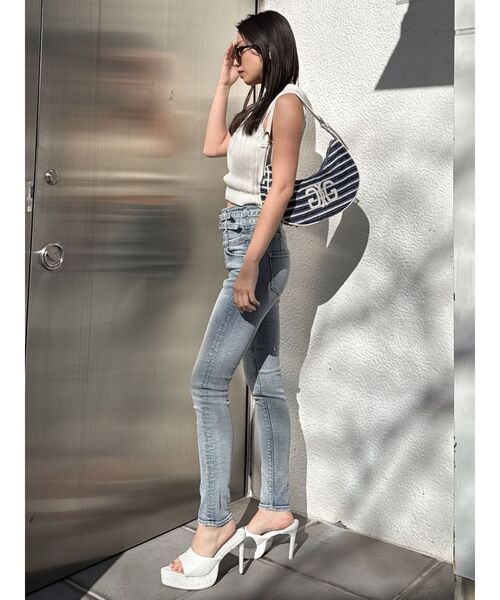 GYDA（ジェイダ）の「Symmetry GYDA サークルBAG（ハンドバッグ・レディース・オフホワイト/ブラック/その他1・FREE）」の10枚目の写真