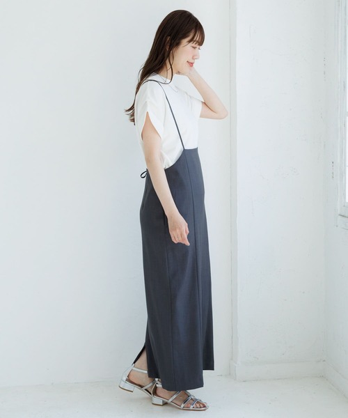 レザレクション♥ブルー♥スカート新品 セール】『WEB限定』ナローサスペンダースカート（スカート