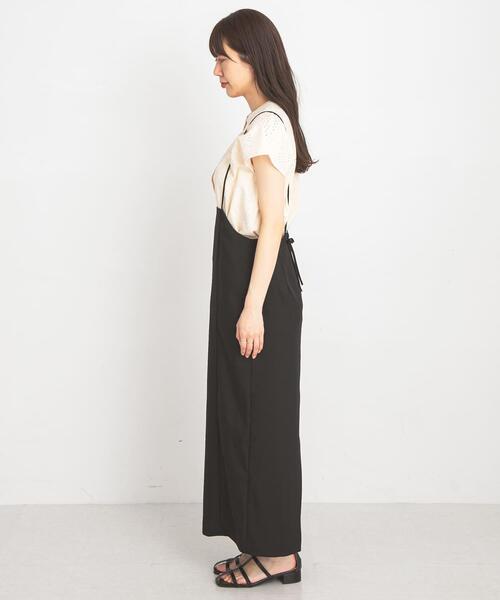 URBAN RESEARCH Sonny Label（アーバンリサーチサニーレーベル）の「『WEB/一部店舗限定』ナローサスペンダースカート（スカート・レディース・ブラック/グレー・FREE）」の11枚目の写真