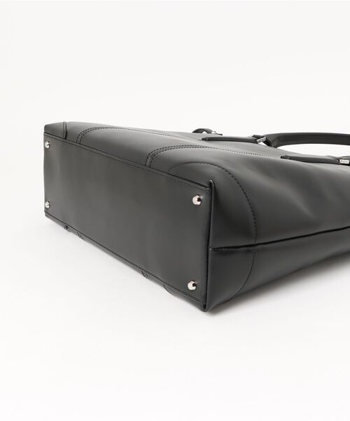 ultima TOKYO(ウルティマトーキョー)の「トートバッグ ultima TOKYO バート B4収納 14.0インチPC収納 牛革(トートバッグ・メンズ・ブラック・FREE)」の3枚目の写真