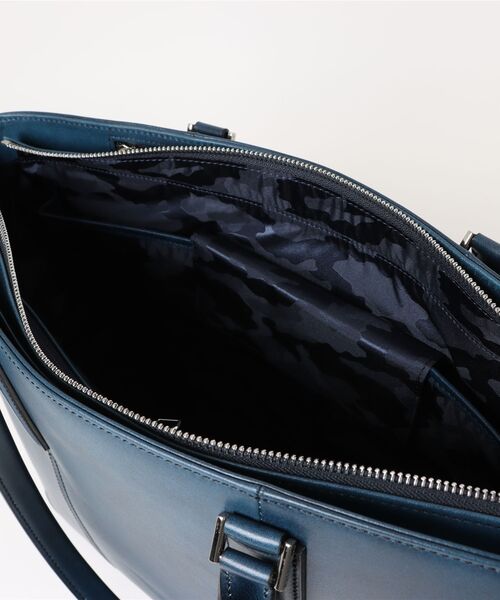 ultima TOKYO(ウルティマトーキョー)の「トートバッグ ultima TOKYO バート B4収納 14.0インチPC収納 牛革(トートバッグ・メンズ・ブラック・FREE)」の5枚目の写真