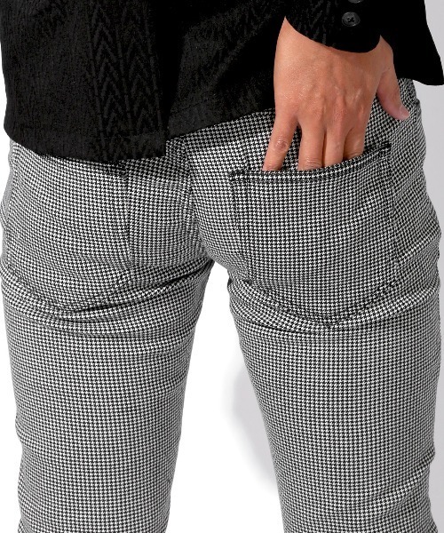 LUXSTYLE(ラグスタイル)の「総柄カツラギチェックパンツ(チノパンツ・メンズ・ホワイト系その他/チェック/グレー系その他2/ネイビー/グレー系その他・S/M/XL/XXL/L)」の20枚目の写真