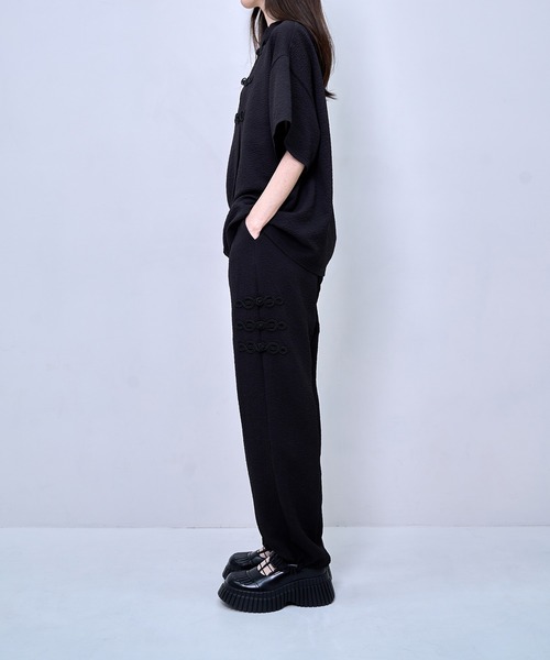Nora Lily(ノラリリー)の「【Nora Lily】Melange China Straight Pants(UNISEX)(その他パンツ・メンズ・ベージュ/ブラック/ブルー/ライトグレー・FREE)」の9枚目の写真
