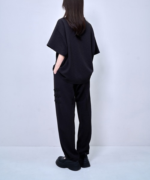 Nora Lily(ノラリリー)の「【Nora Lily】Melange China Straight Pants(UNISEX)(その他パンツ・メンズ・ベージュ/ブラック/ブルー/ライトグレー・FREE)」の10枚目の写真