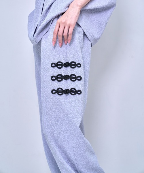 Nora Lily(ノラリリー)の「【Nora Lily】Melange China Straight Pants(UNISEX)(その他パンツ・メンズ・ベージュ/ブラック/ブルー/ライトグレー・FREE)」の20枚目の写真