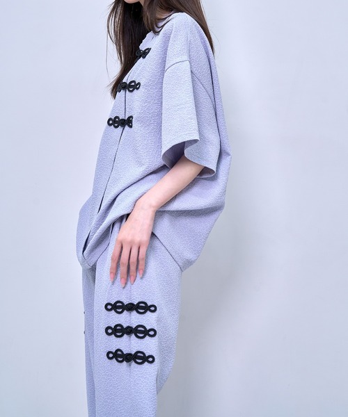 Nora Lily(ノラリリー)の「【Nora Lily】Melange China Straight Pants(UNISEX)(その他パンツ・メンズ・ベージュ/ブラック/ブルー/ライトグレー・FREE)」の21枚目の写真