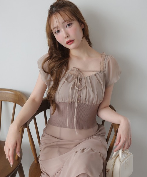 one after another NICE CLAUP(ワンアフターアナザーナイスクラップ)の「【新色追加!】ドッキングオフショルニット(ニット/セーター・レディース・グレー/ブラック/ベージュ/オフホワイト/モカ/アイボリー・FREE)」の6枚目の写真