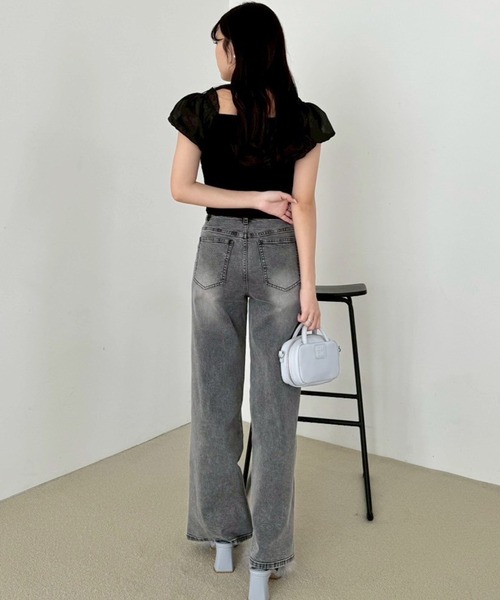 one after another NICE CLAUP(ワンアフターアナザーナイスクラップ)の「【新色追加!】ドッキングオフショルニット(ニット/セーター・レディース・グレー/ブラック/ベージュ/オフホワイト/モカ/アイボリー・FREE)」の9枚目の写真