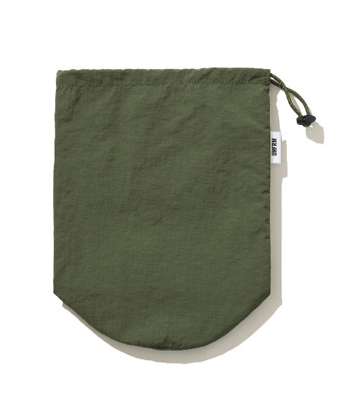 UNFRM OUTDOOR STANDARD(ユニフォームアウトドアスタンダード)の「UNFRM OUTDOOR STANDARD PACKABLE RIPSTOP STAND COLLAR VEST (ユニフォーム アウトドアスタンダード パッカブル リップストップ スタンドカラーベスト)(ベスト・メンズ・オリーブ・LARGE/X-LARGE/MEDIUM)」の7枚目の写真