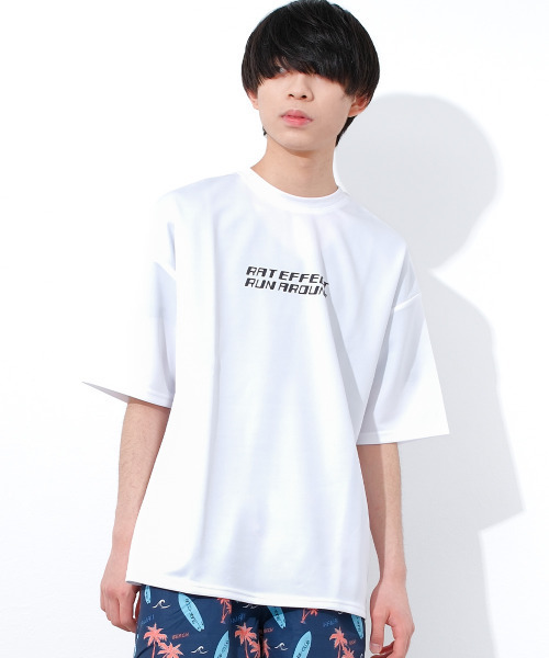 RAT EFFECT（ラットエフェクト）の「【水陸両用】UVカットラッシュガード半袖Tシャツ（Tシャツ/カットソー・キッズ・A/H/C/D/K/J/F/E/I/G/B/L・130/170/160/150/140）」の15枚目の写真