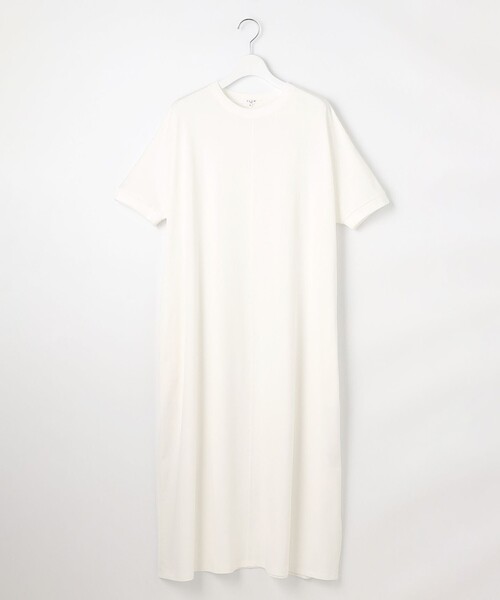 23区(ニジュウサンク)の「【SLOW/一部店舗限定】MVSコットン T ワンピース(ワンピース・レディース・カーキ系/グレー系/ホワイト系・38)」の8枚目の写真