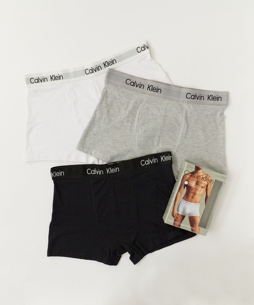 セール】Calvin Klein/カルバンクライン Low Rise Trunk 3pk 3枚セット