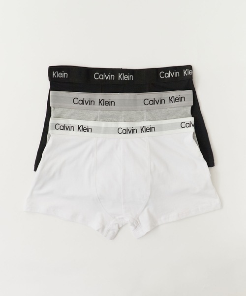 セール】Calvin Klein/カルバンクライン Low Rise Trunk 3pk 3枚セット