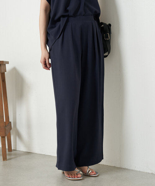 Jena espace merveilleux（ジェナ　エスパスメルヴェイユ）の「ライトジョーゼットセット（ワンピース・レディース・チャコールグレー/ネイビー・FREE）」の22枚目の写真