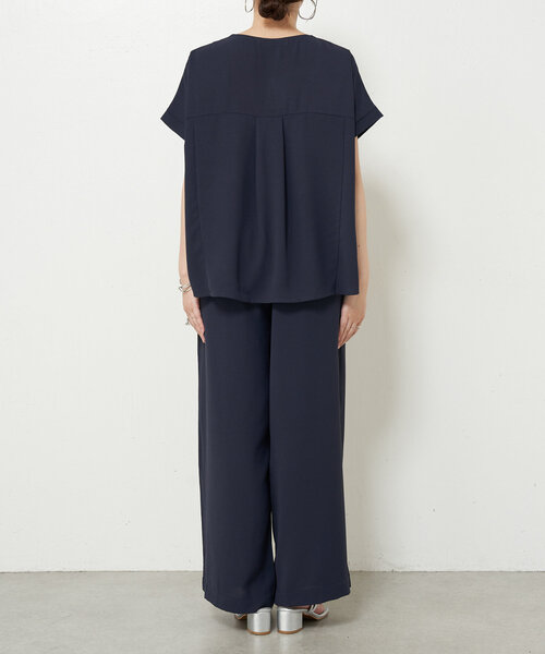 Jena espace merveilleux（ジェナ　エスパスメルヴェイユ）の「ライトジョーゼットセット（ワンピース・レディース・チャコールグレー/ネイビー・FREE）」の17枚目の写真