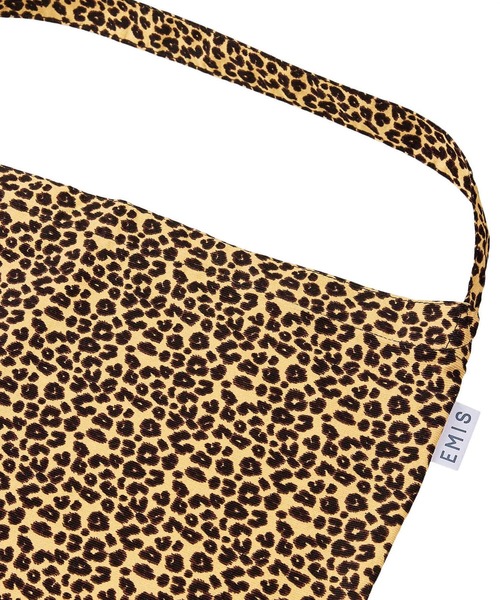 EMIS(イミス)の「LEOPARD CORDUROY ECO BAG(エコバッグ/サブバッグ・レディース・ホワイト/ベージュ・FREE)」の5枚目の写真