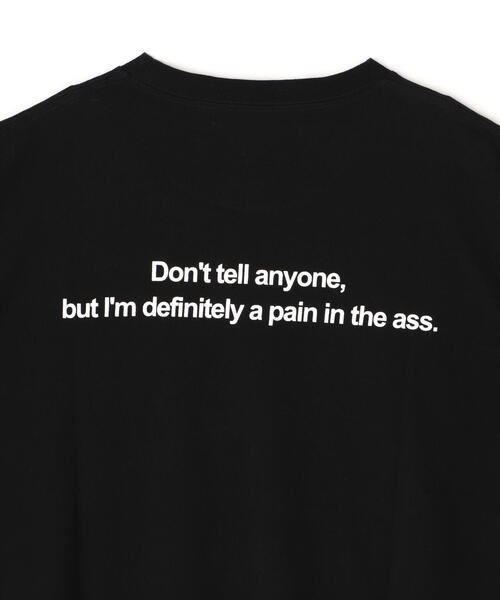 MINEDENIM（マインデニム）の「MINEDENIM（マインデニム）Monochrome Two tone Face Crewneck T-SH（Tシャツ/カットソー・メンズ・ブラック/ホワイト・2/3/1）」の16枚目の写真