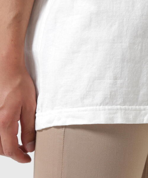 MINEDENIM（マインデニム）の「MINEDENIM（マインデニム）Monochrome Two tone Face Crewneck T-SH（Tシャツ/カットソー・メンズ・ブラック/ホワイト・2/3/1）」の21枚目の写真