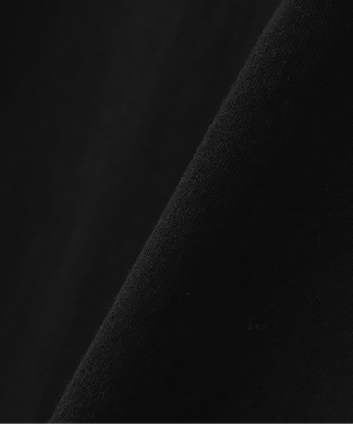 MINEDENIM（マインデニム）の「MINEDENIM（マインデニム）Monochrome Two tone Face Crewneck T-SH（Tシャツ/カットソー・メンズ・ブラック/ホワイト・2/3/1）」の6枚目の写真