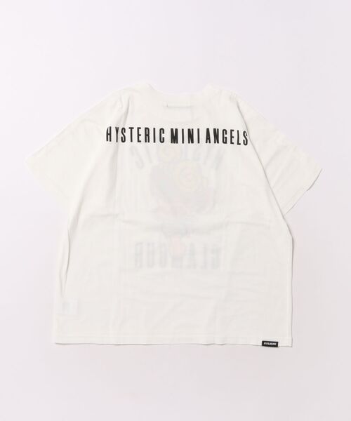 HYSTERIC MINI(ヒステリックミニ)の「ANGEL MINI フレンチスリーブ 半袖Tシャツ(Tシャツ/カットソー・キッズ・ホワイト・130)」の2枚目の写真