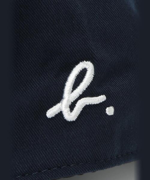 agnes b.（アニエスベー）の「”b.”ロゴ コットン キャップ（キャップ・レディース・ネイビー・FREE）」の6枚目の写真