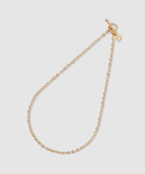 PHILIPPE AUDIBERT(フィリップ オーディベール)の「【PHILIPPE AUDIBERT(フィリップオーディベール)】 LYNN NECKLACE GOLD(ネックレス・レディース・ゴールド・FREE)」の3枚目の写真